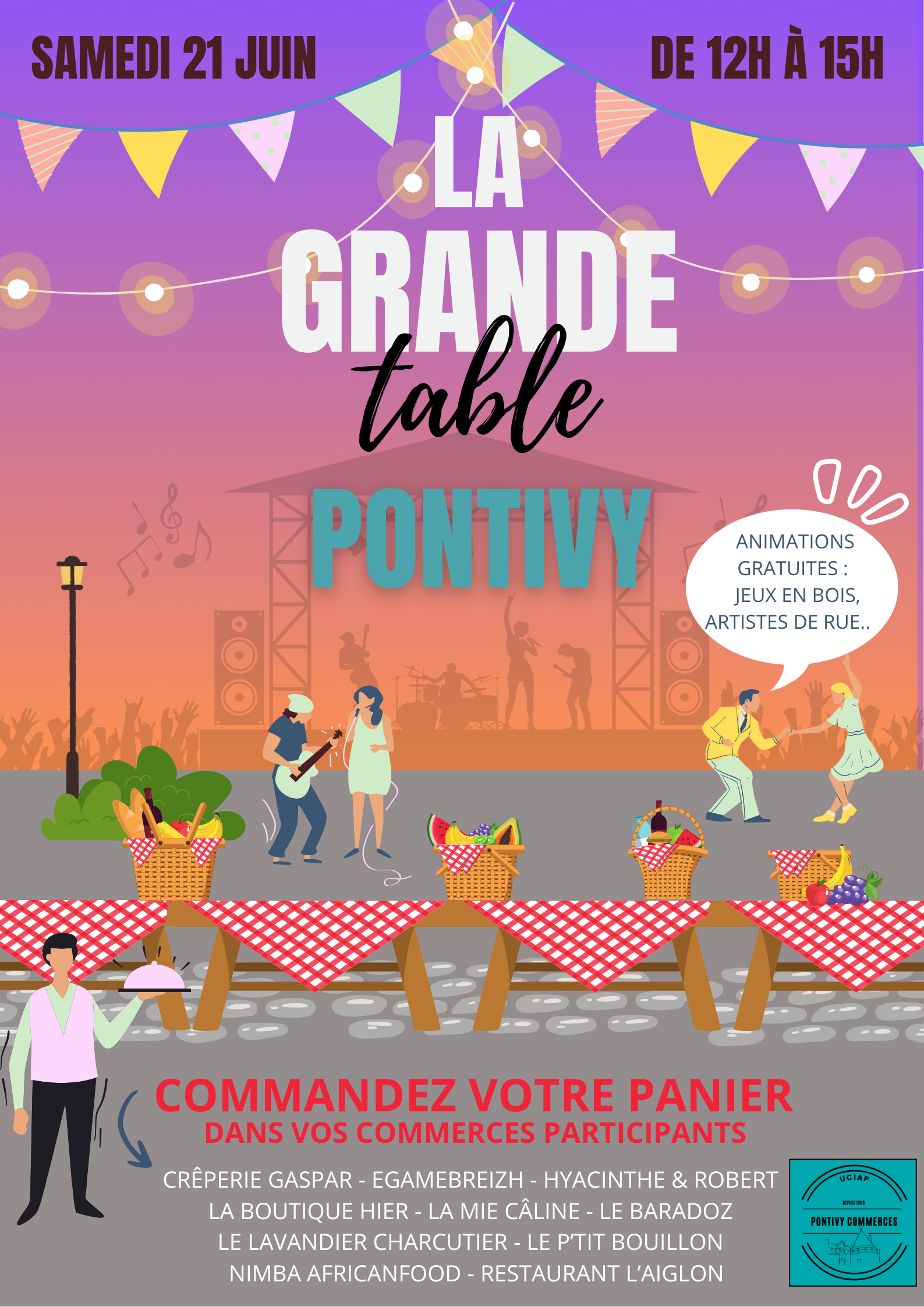 Affiche La Grande Table 2025